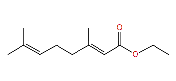 (E)-Ethyl 3,7-dimethyl-2,6-octadienoate